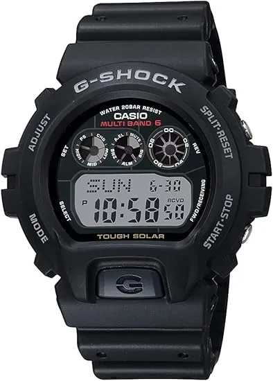 Casio Men's GW6900-1 "G-Shock" Atomic Digital Sport Watch